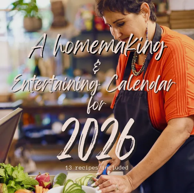 2026 Davila Homemaking Cooking Calendar cover