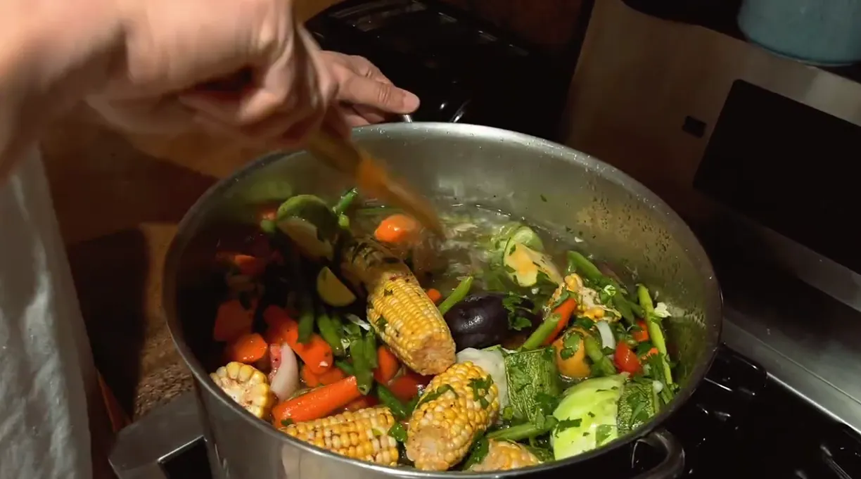 Cooking in a pot - YouTube Thumbnail