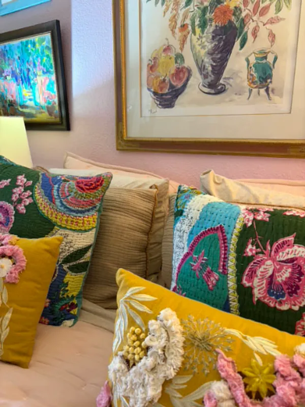 Marcela's beautifully styled home showcasing her homemaking skills