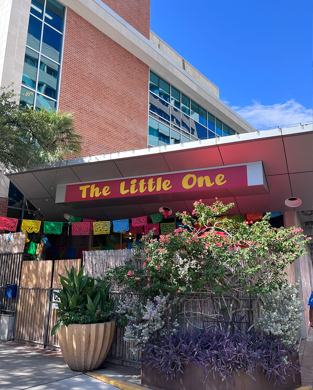 Front of The Little One restaurant in downtown Tucson